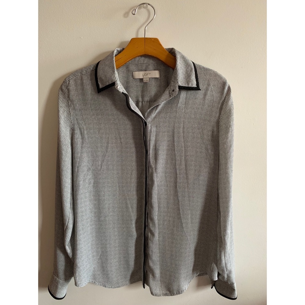 LOFT | button down blouse